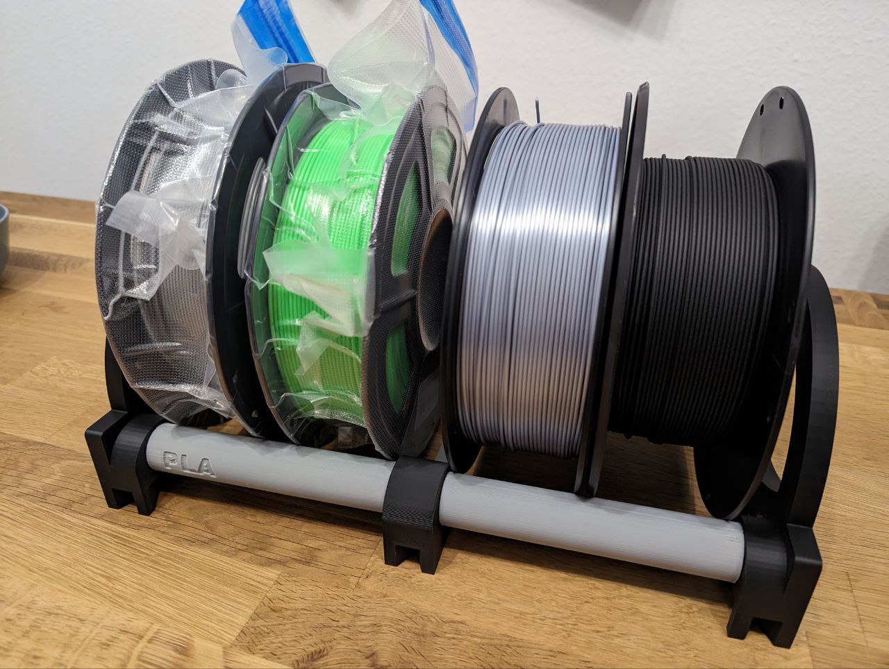 Fully Printable Filament Storage Rack By SteffPet3D | Download Free STL ...