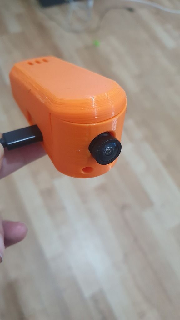 PiZero Screwless Camera Housing for wide angle lense