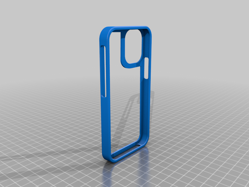 Iphone 12 and 13 mini open back case cover