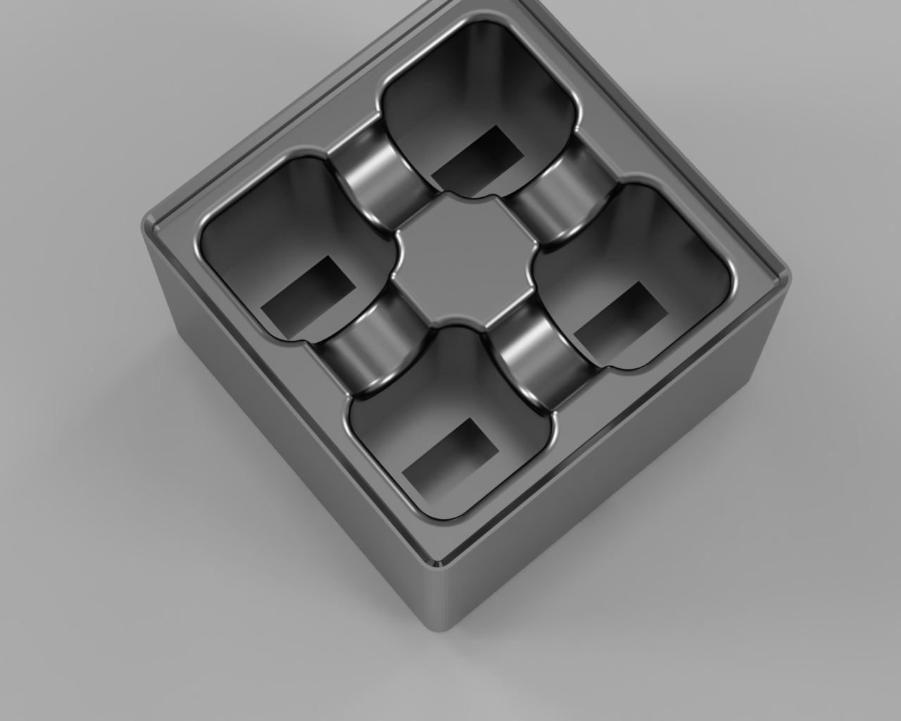 Miniatura 2 do modelo 3D Gridfinity Apple USB Plug Storage (U.S.)