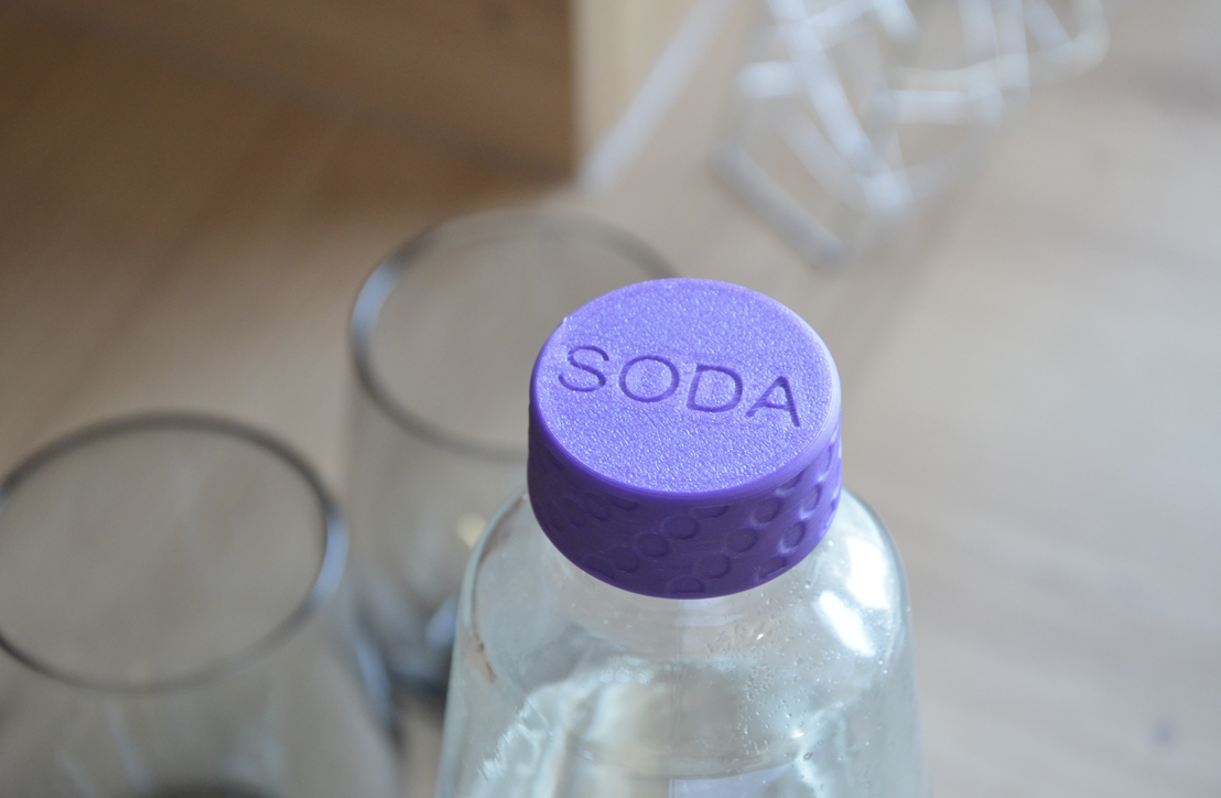 Sodastream bottle caps by firstgizmo Download free STL model