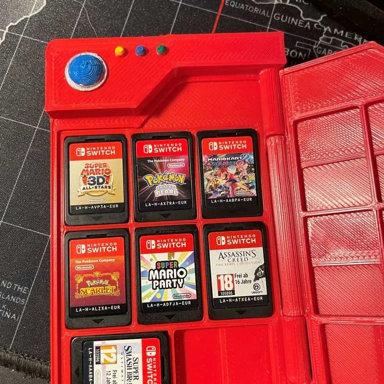 Unova Pokedex Nintendo Switch game holder