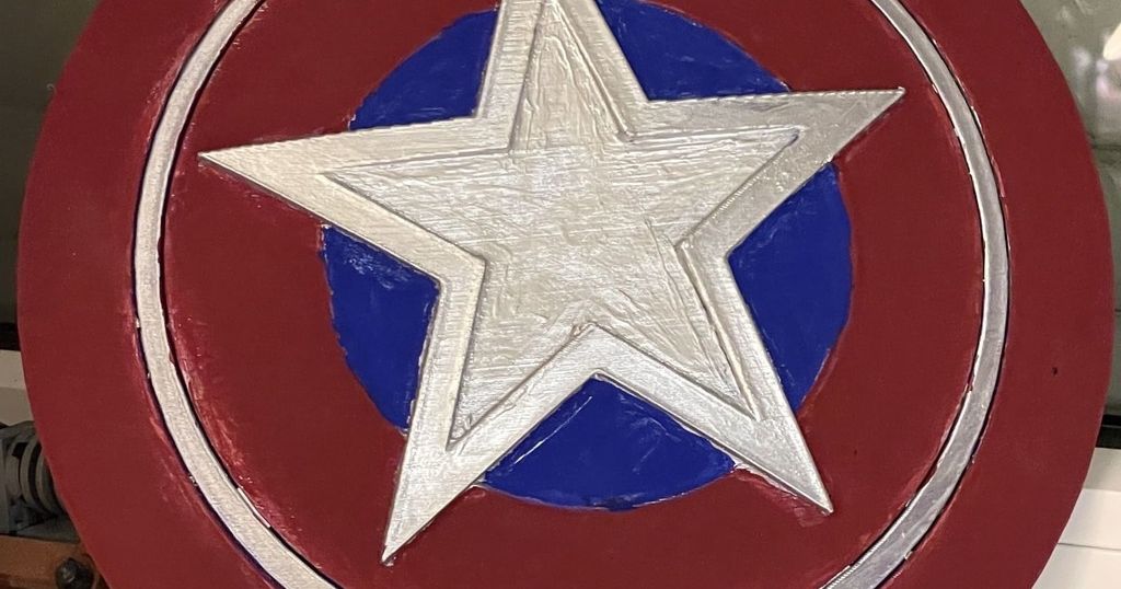 Captain Americas Shield from Mavel's Avengers Game by radius_mcfly ...