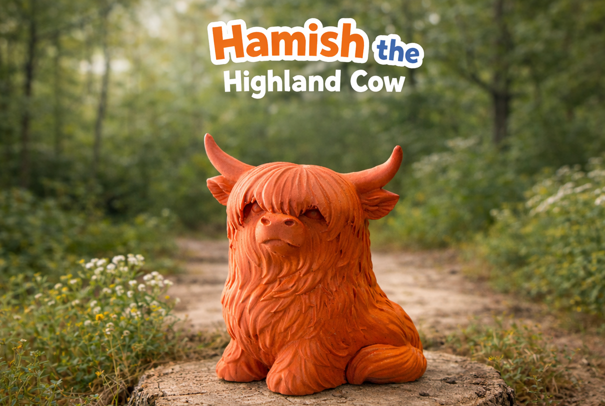 Hamish the Cute Highland Cow