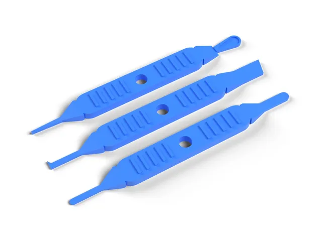 Port Cleaning Picks - Three Double-Ended Lint Picks for Phone Charging Ports, No Supports (OpenSCAD)