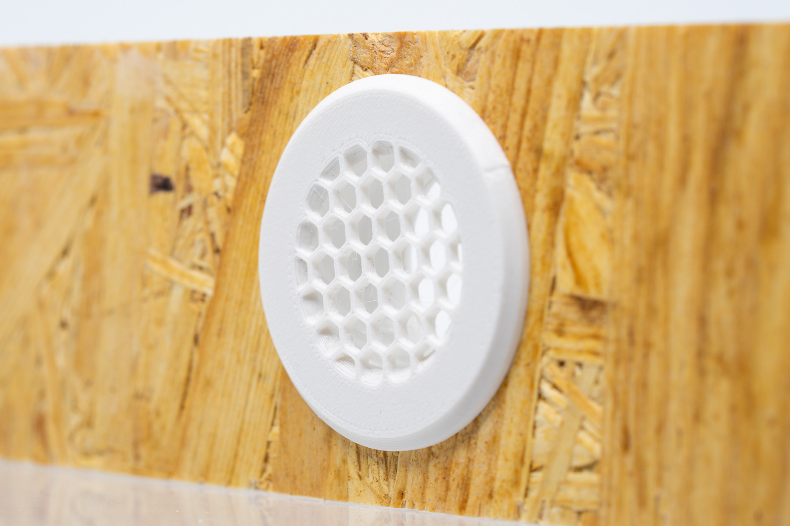 Vent with Optional Grille in Various Sizes