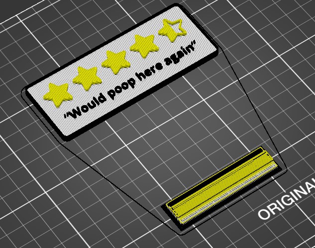 would poop here again MMu painted