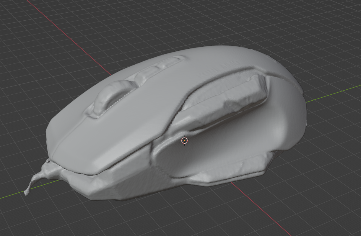 Roccat Kone AIMO Mouse 3D Scan