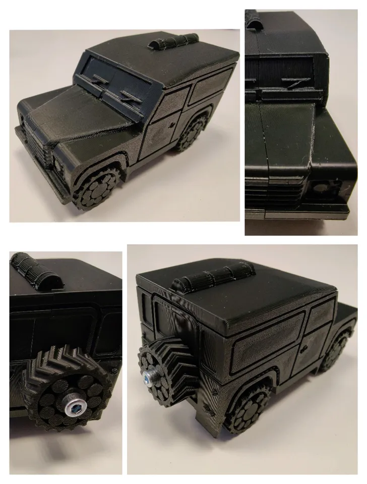 Land Rover Defender 90 by demek | Download free STL model | Printables.com