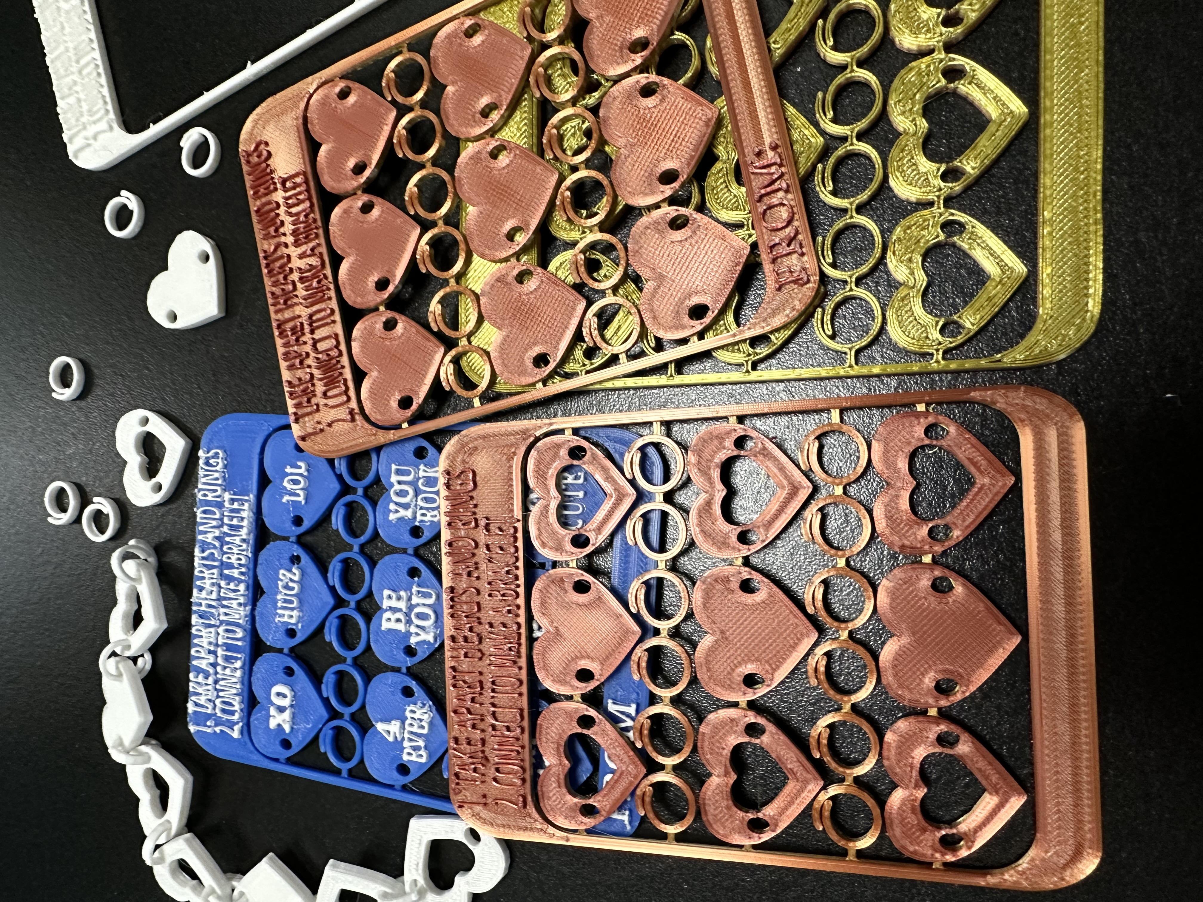Valentines Bracelet Kit Card