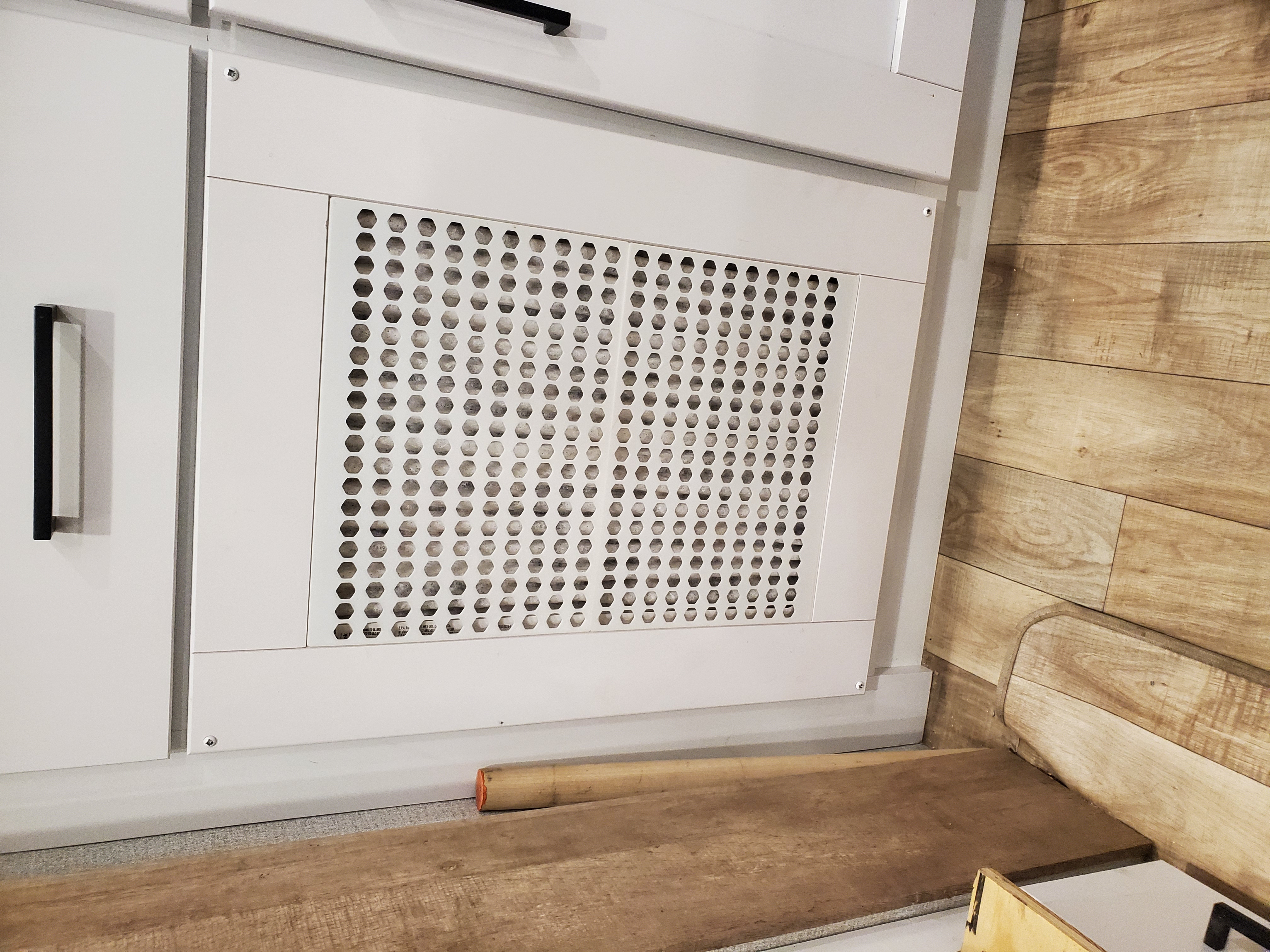 Furnace Filter holder and grill