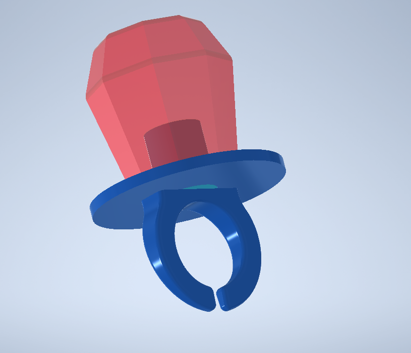 Deadpool engagement Ring — thumbnail 3