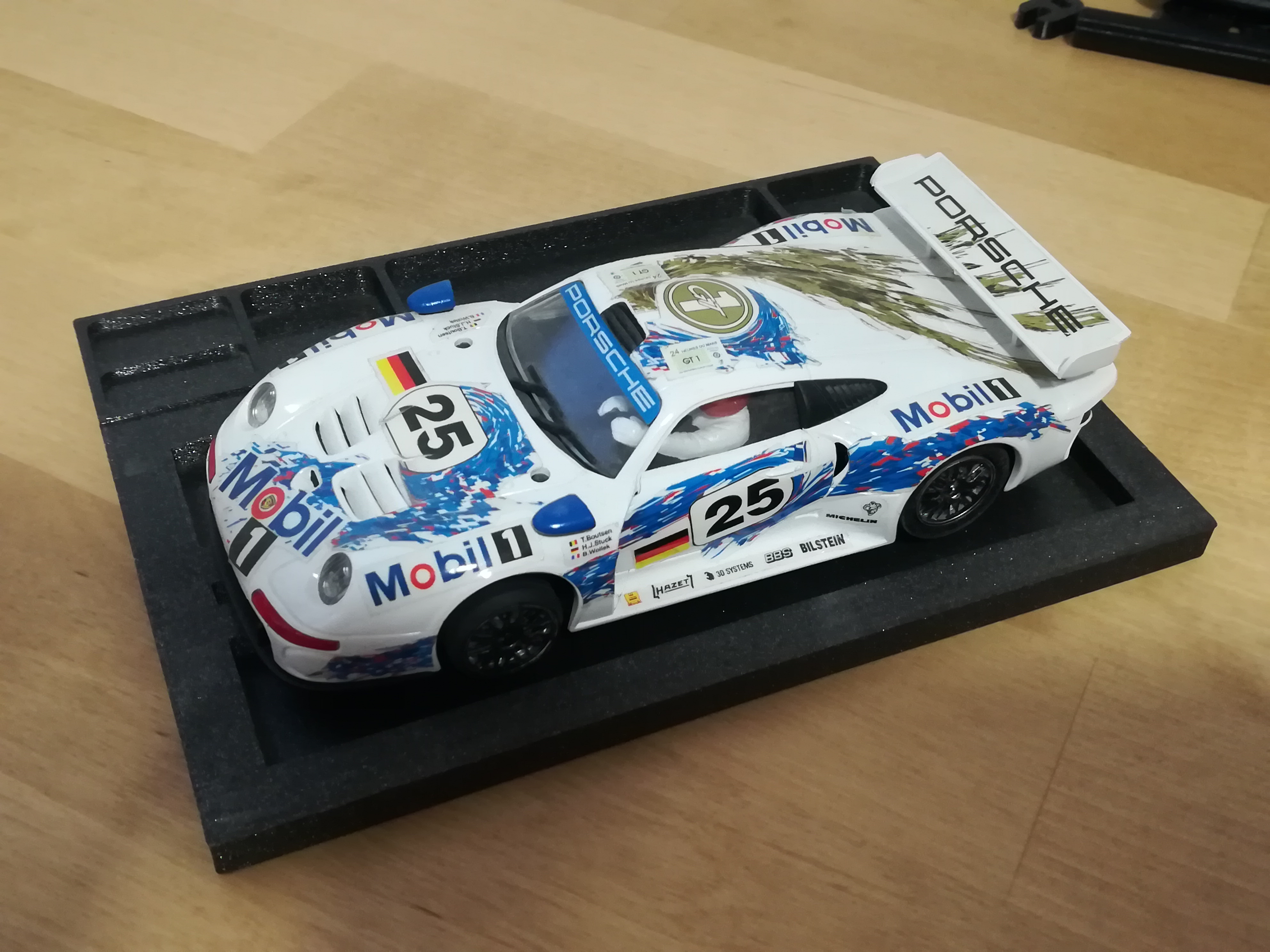 Slot cars tray