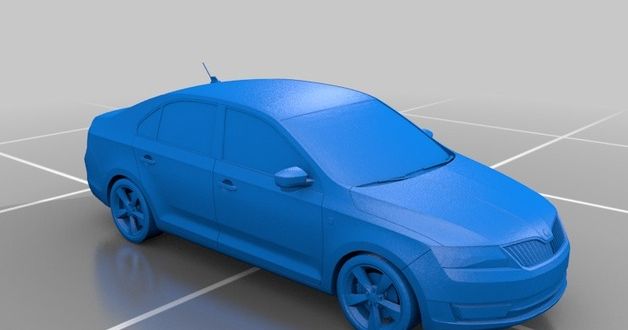 Škoda Rapid by Jan | Download free STL model | Printables.com