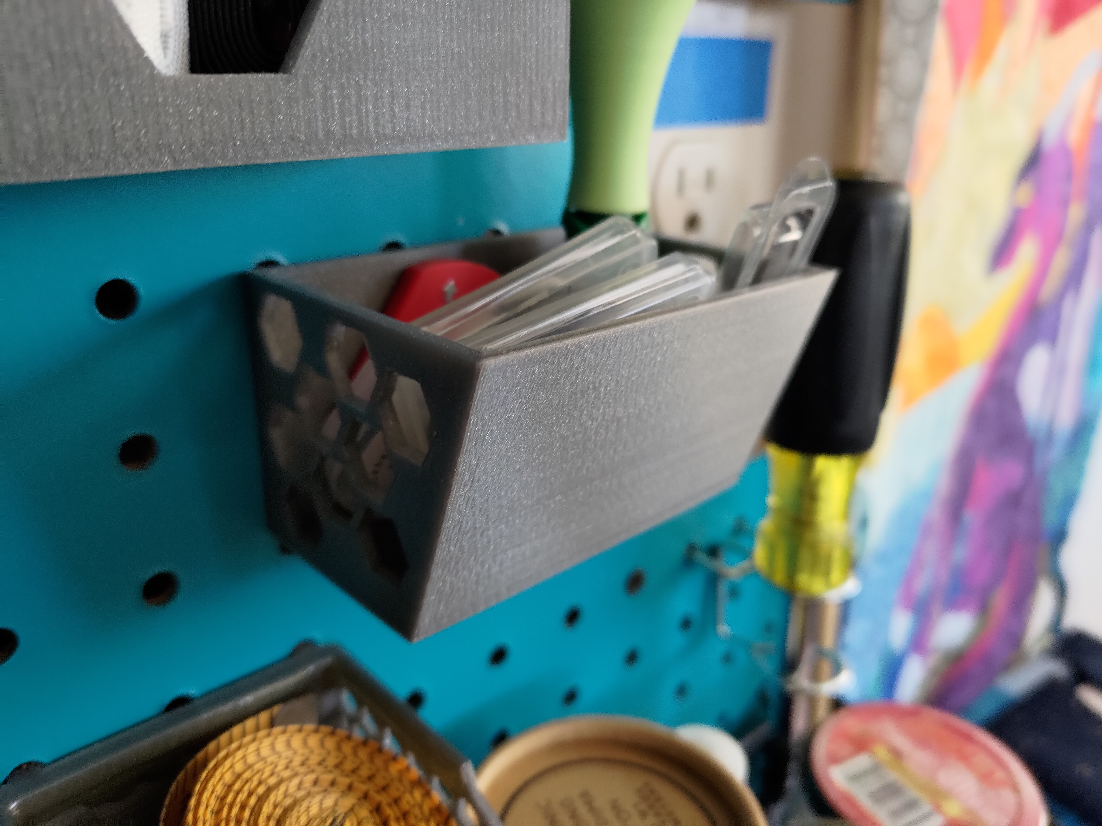 Miniatura 2 do modelo 3D Peg Board Baskets