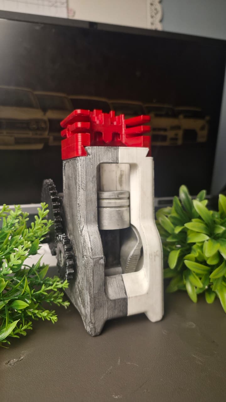 Single-cylinder engine simulator