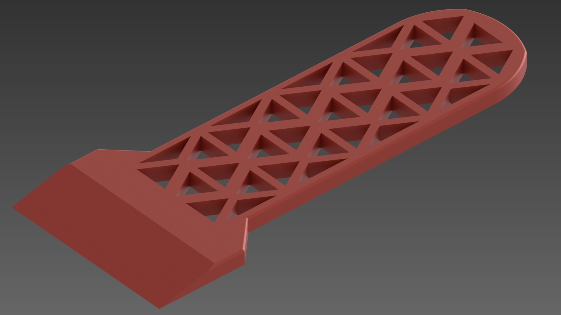 Miniatura 2 do modelo 3D Triangle Scraper Printbed scraper