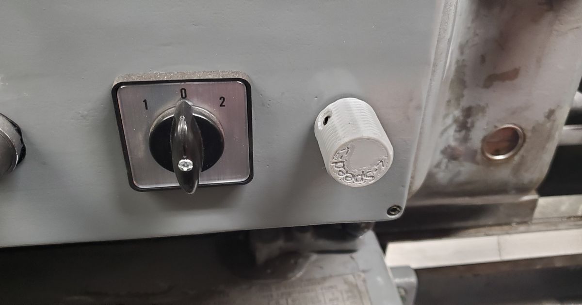 speed knob by Brandon Stokley Download free STL model