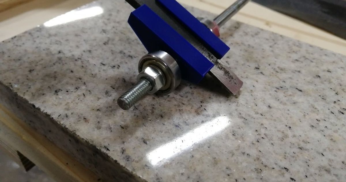 Low Profile Honing Guide by Andreas Gohr Download free STL model