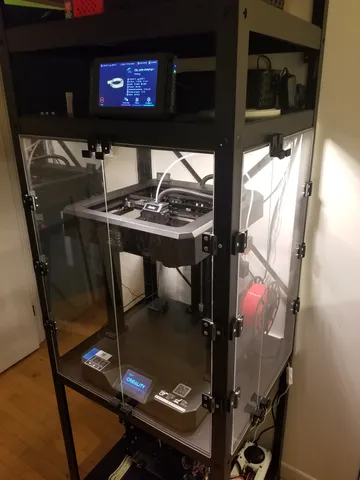 IKEA BROR Shelves system for 3D printer enclosure