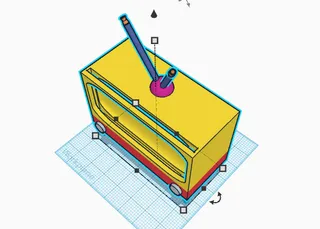 STL file V6 + V4 ENGINE CAN COOLER / HOLDER 🥫・3D printing design