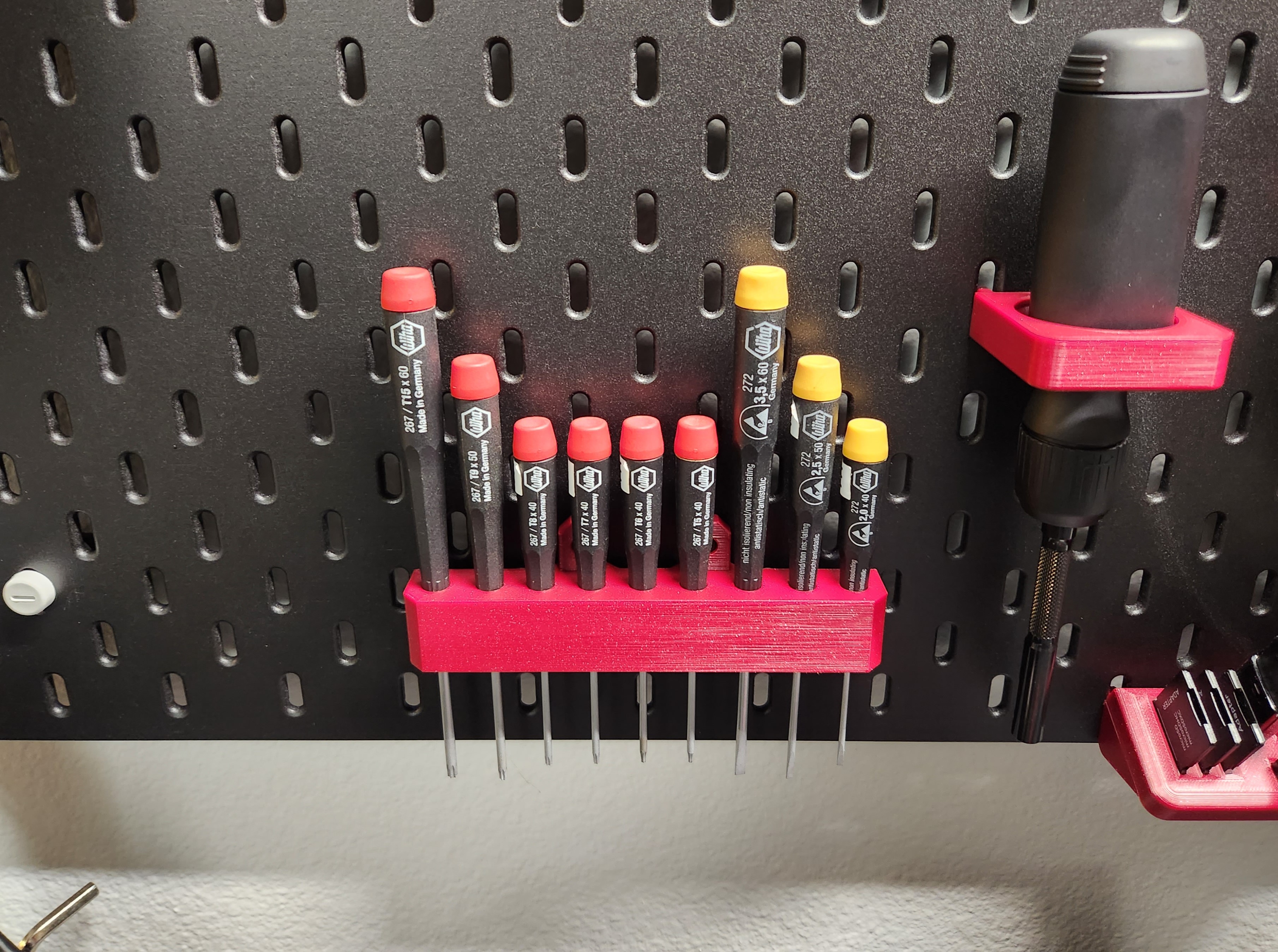 Wiha Precision Screwdriver Skadis T-Nut Mount