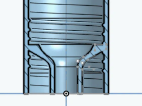 Loreal pump shampoo bottle drain connector