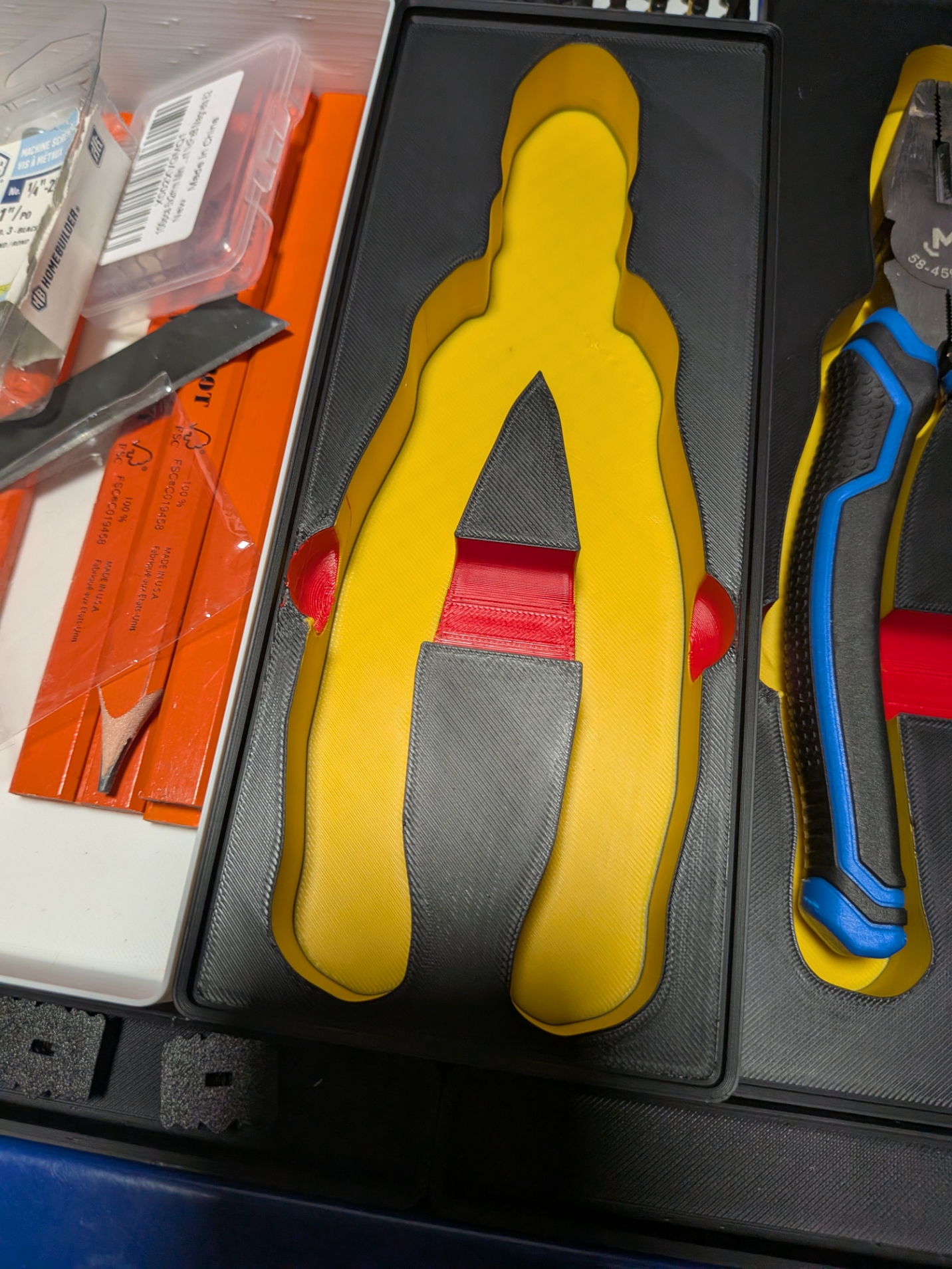 Mastercraft Pliers set gridfinity organizers