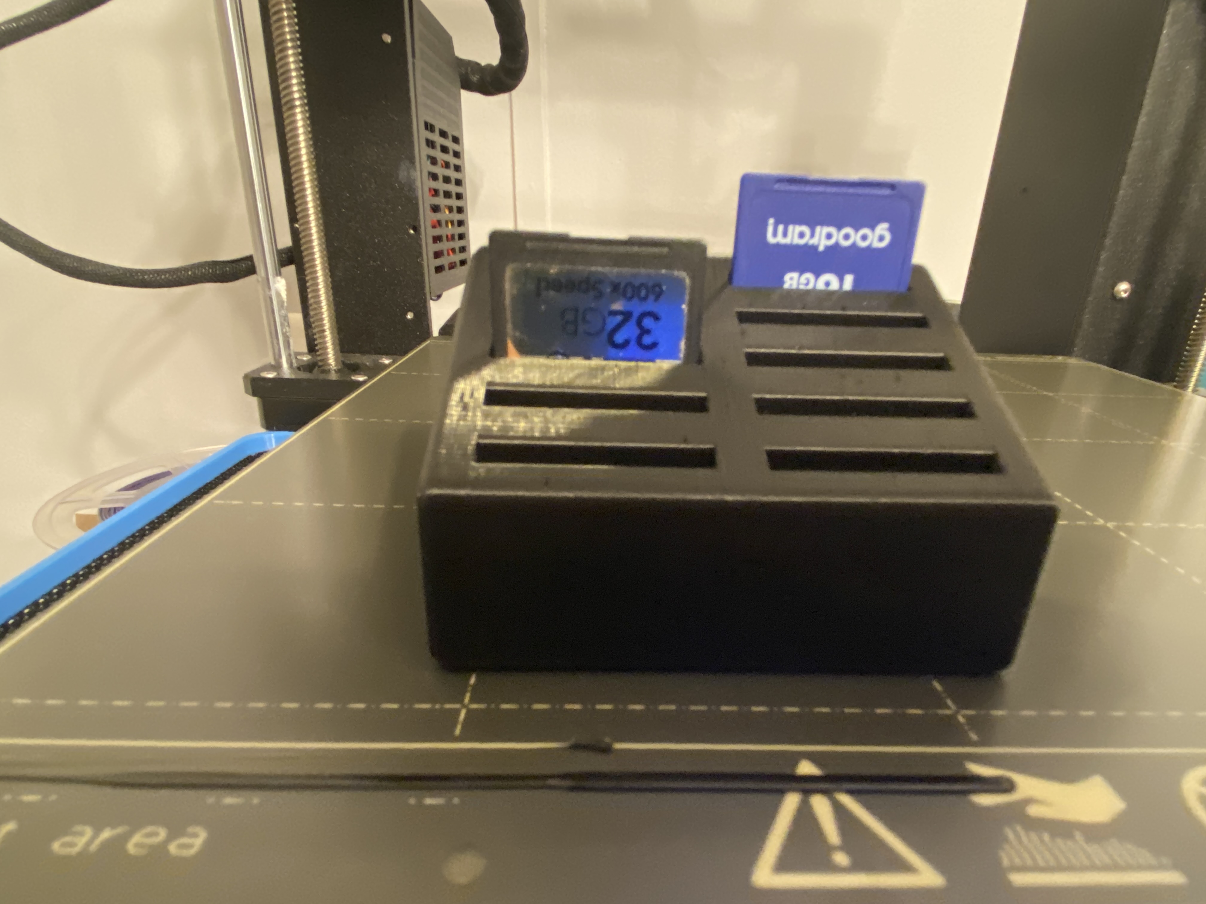 SD card holder for Prusa I3 by CrimsonDawn Download free STL model