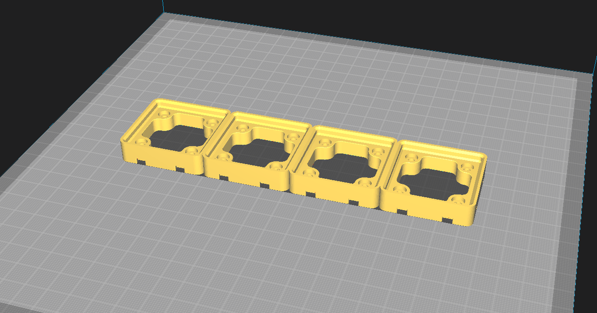 Gridfinity dovetail row by jan mykhail hasselbring download free stl