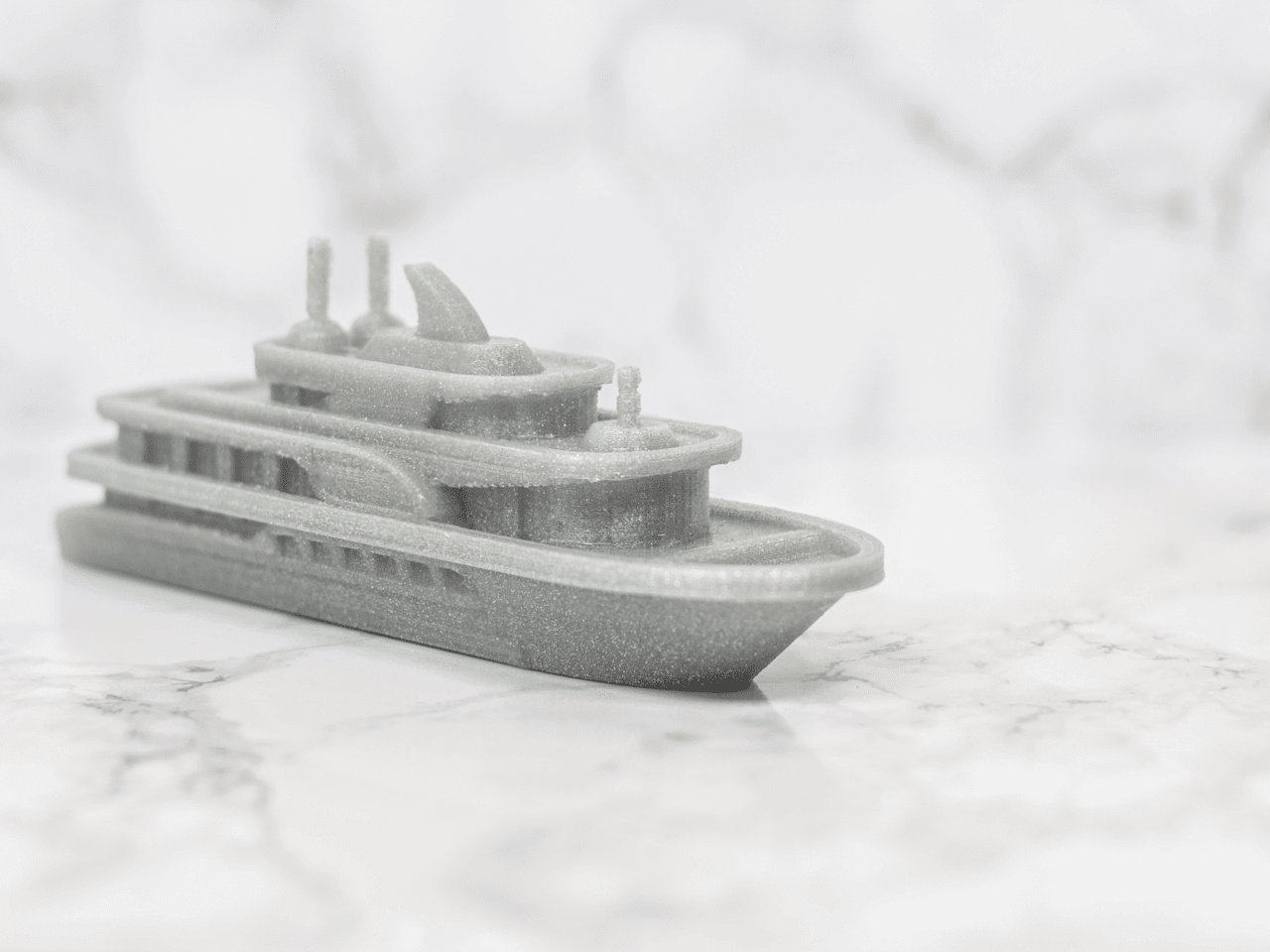 yacht model 3d