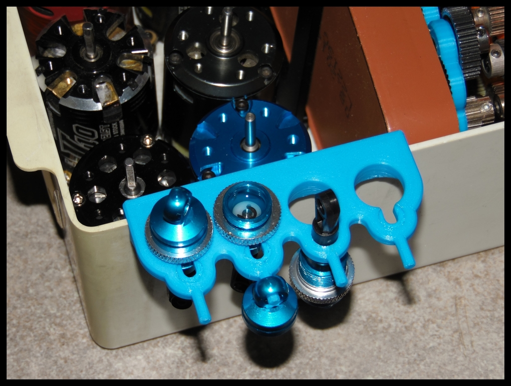 Shock stand RC 1/10 on-road.
