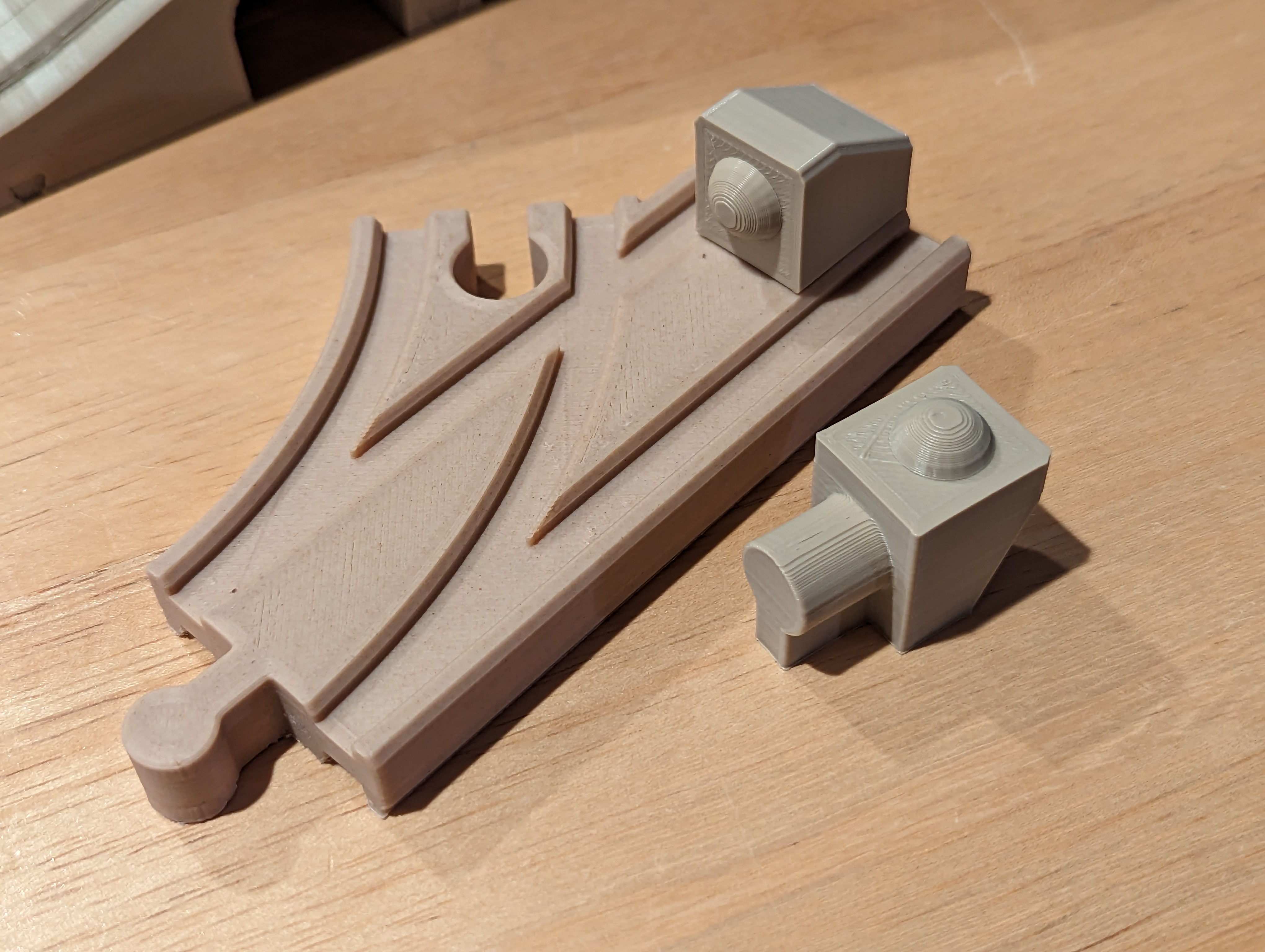 Buffer Stop Insert - Brio/IKEA Wooden Train Track