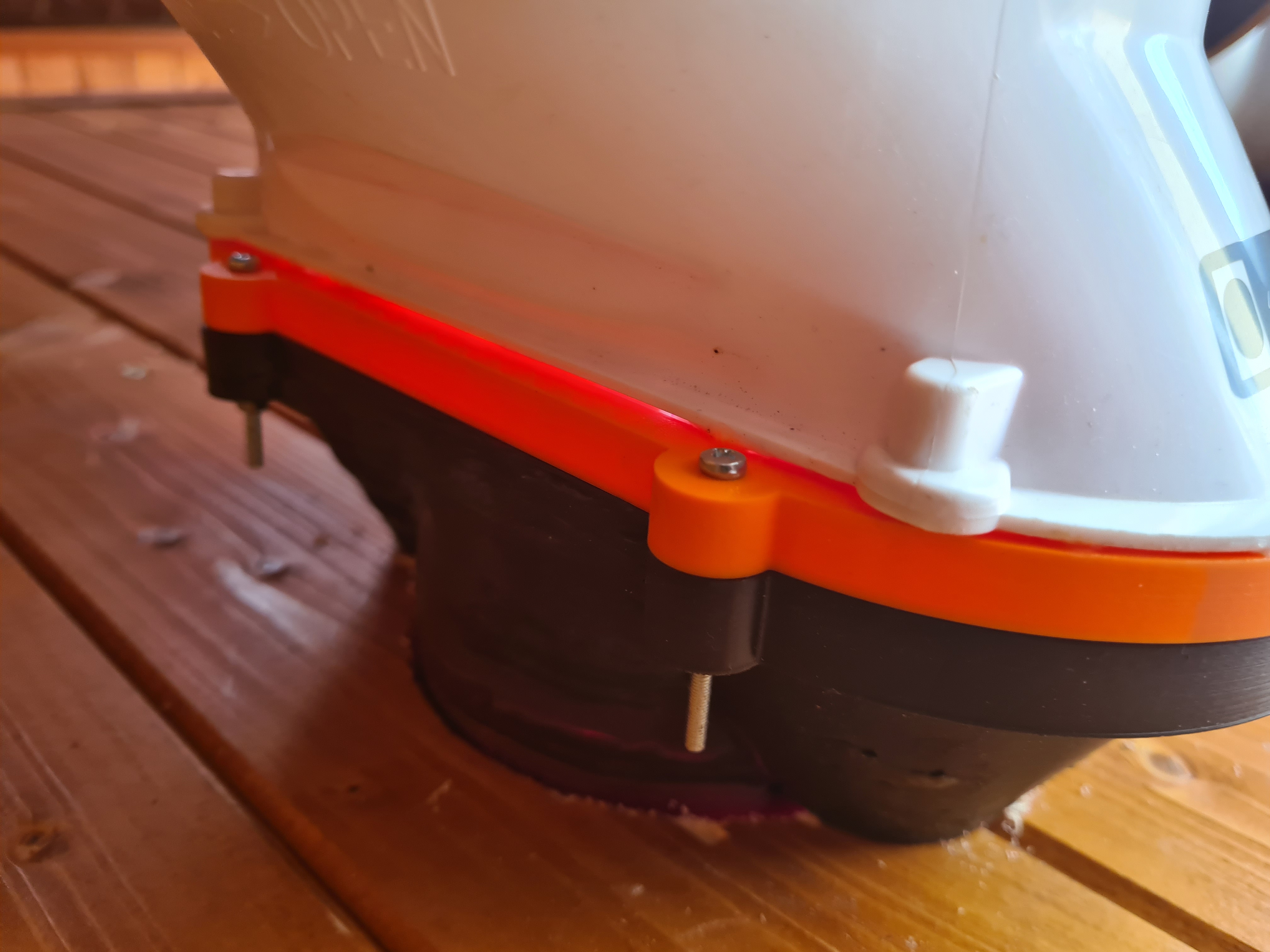Air conditioner- reduction and support
