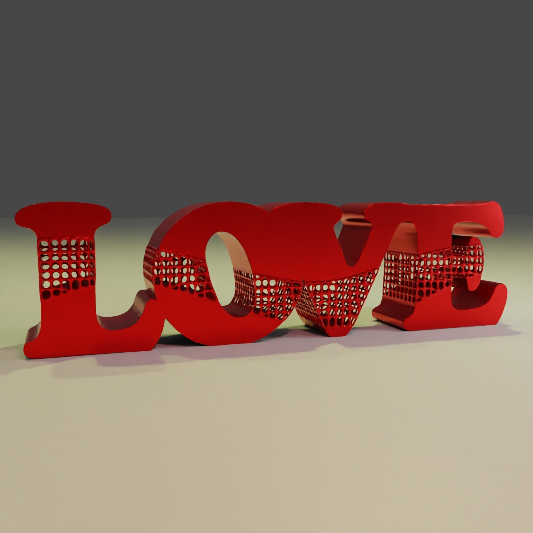 LOVE Letters Voronoi