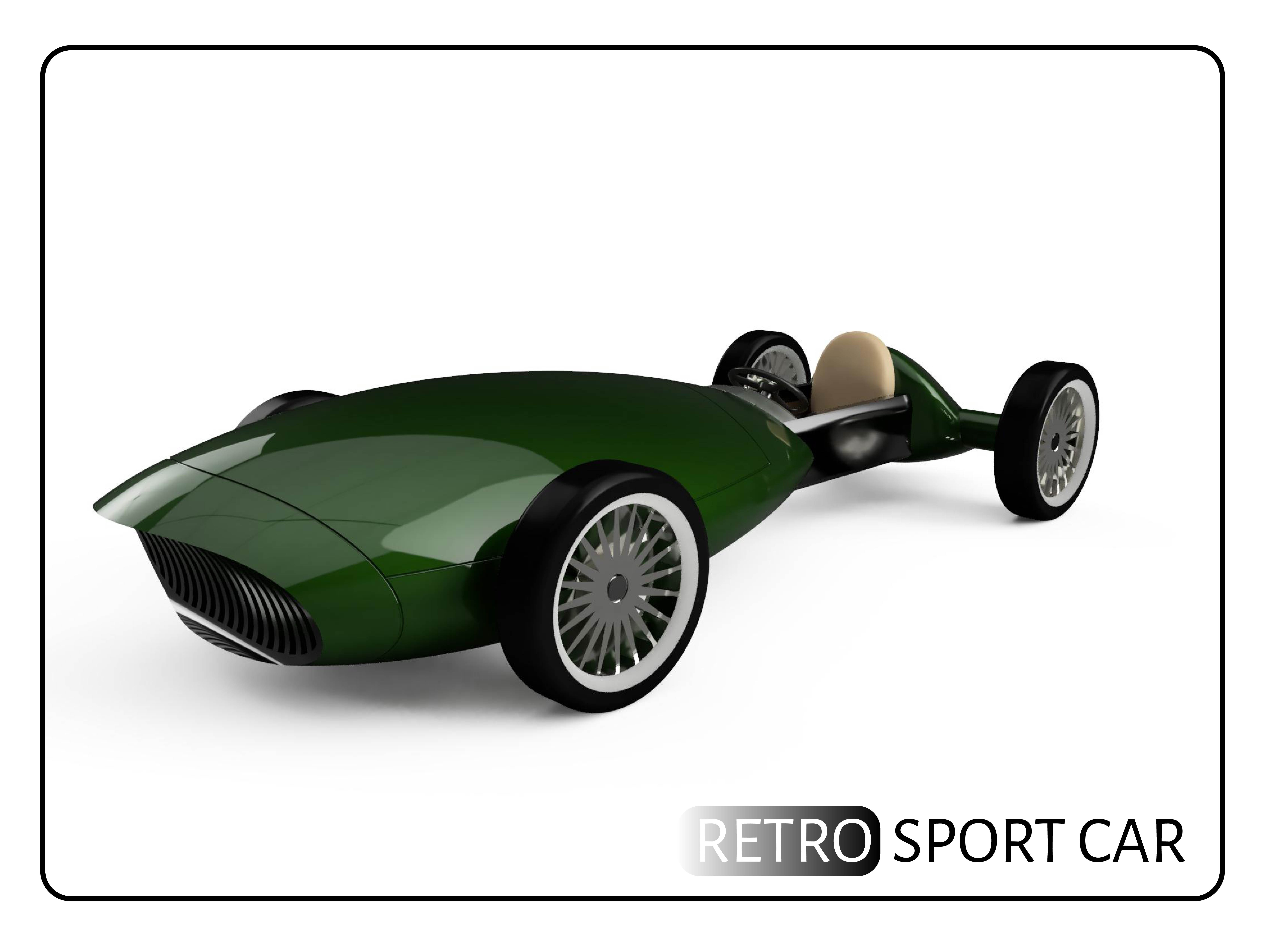 Retro Sport Car