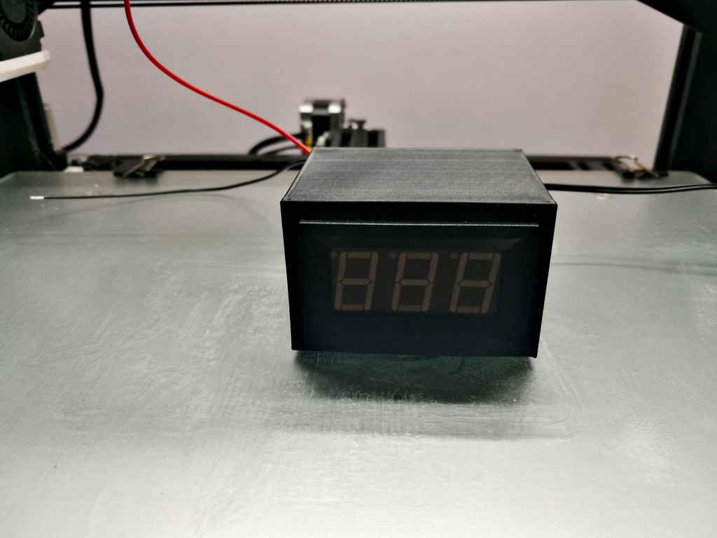 Case for 12V Digital Thermometer & Mount
