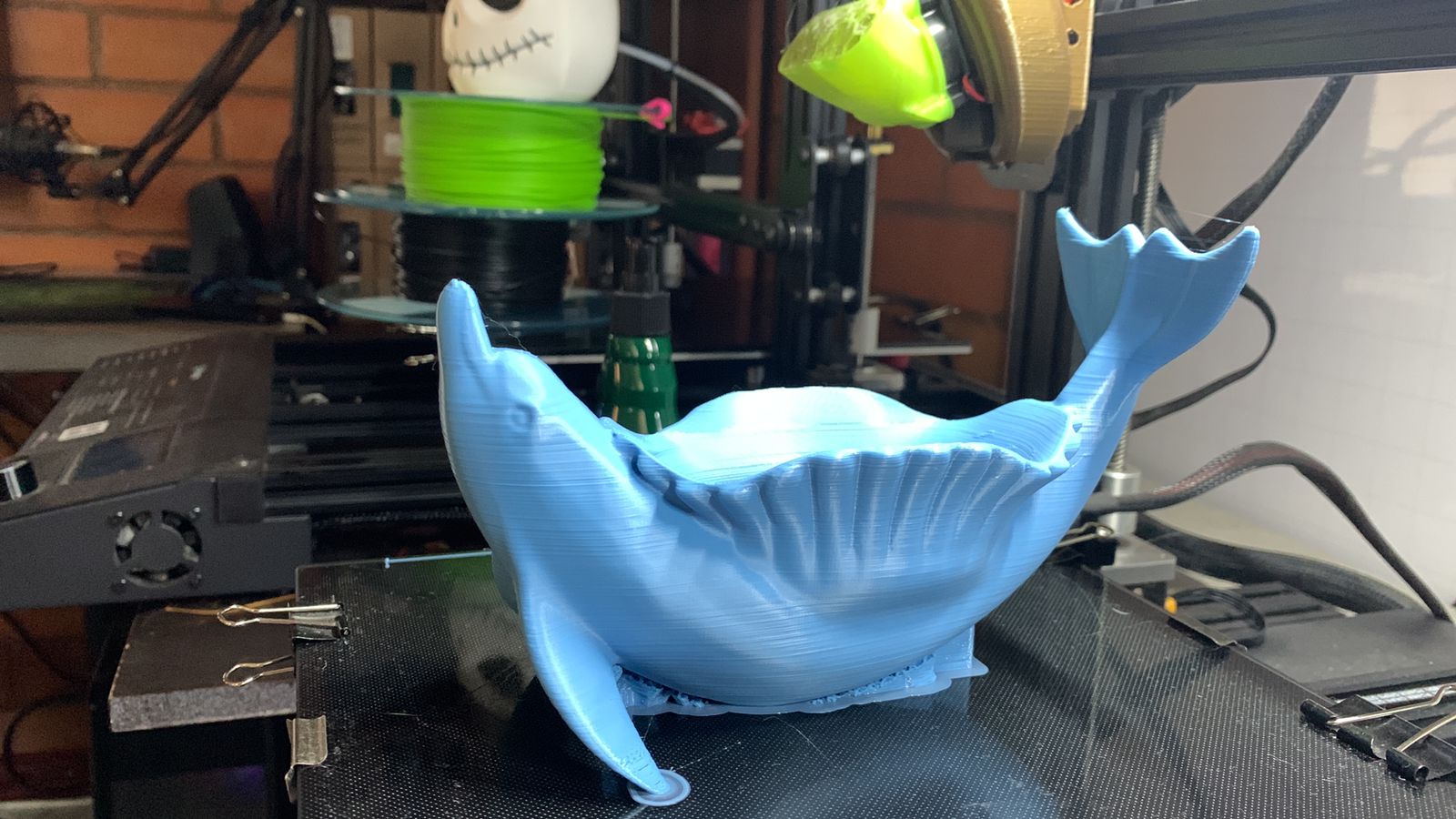 Miniatura 3 do modelo 3D Dolphin planter