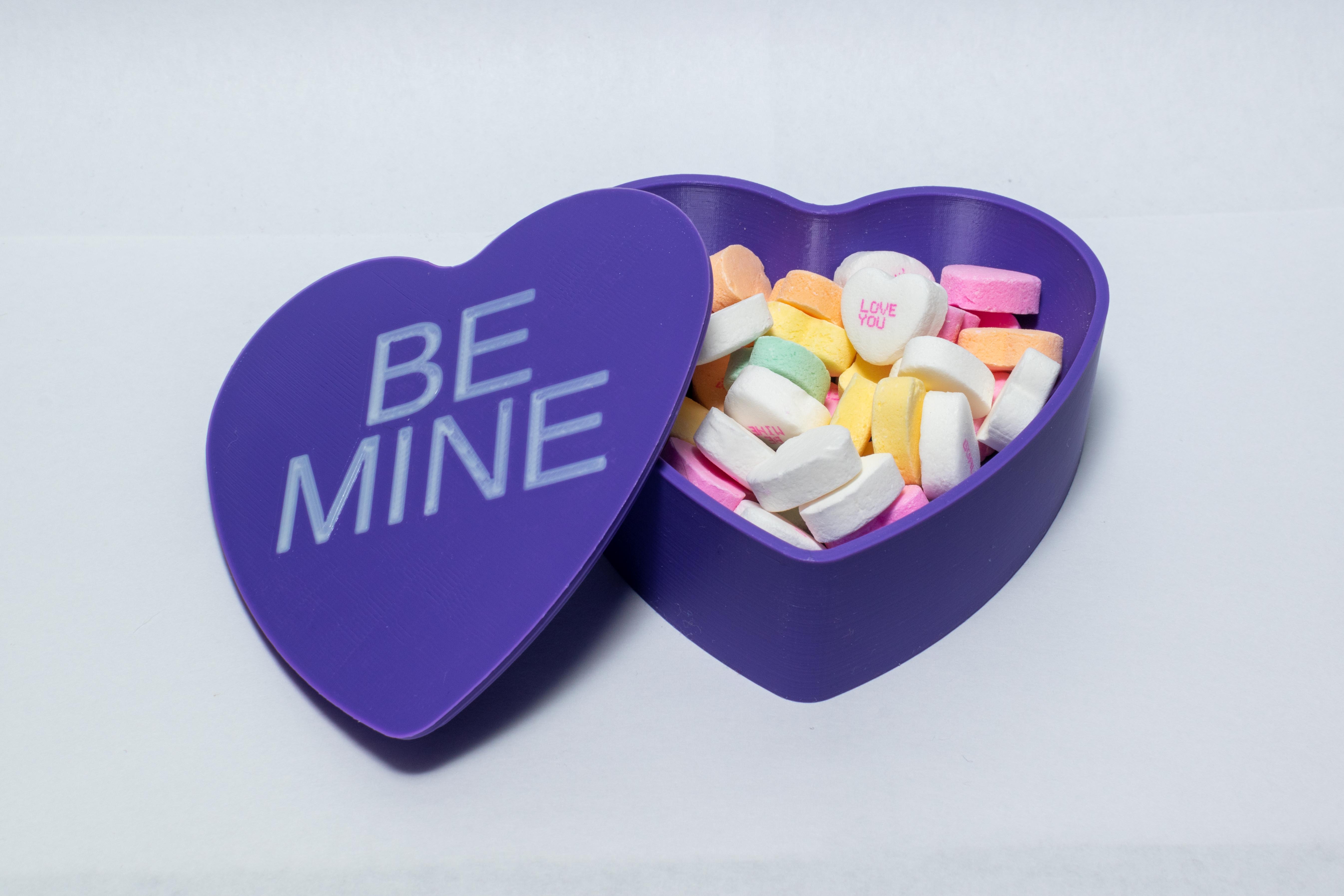 Conversation Heart Candy Bowl