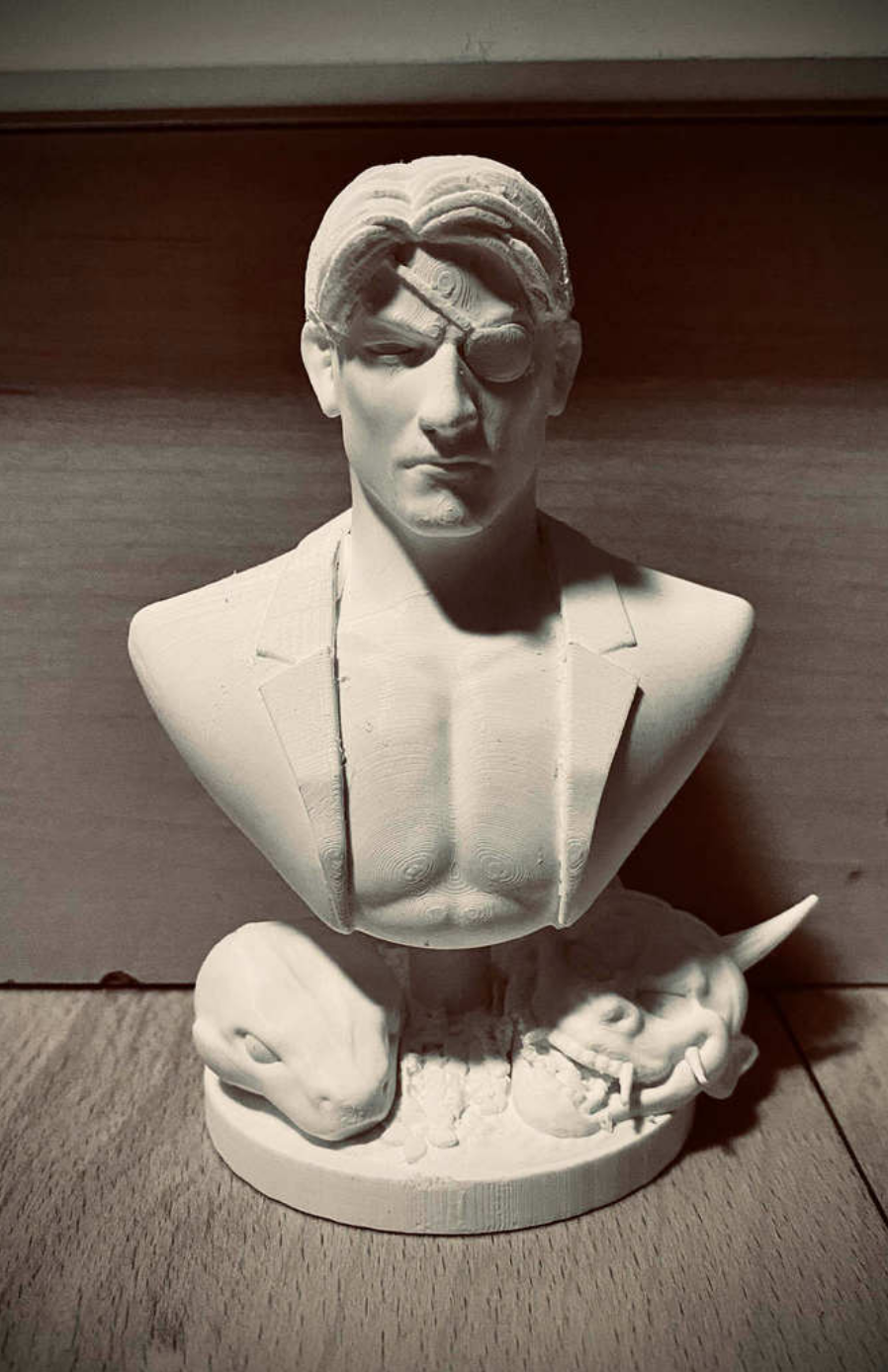 Majima Goro bust from Yakuza