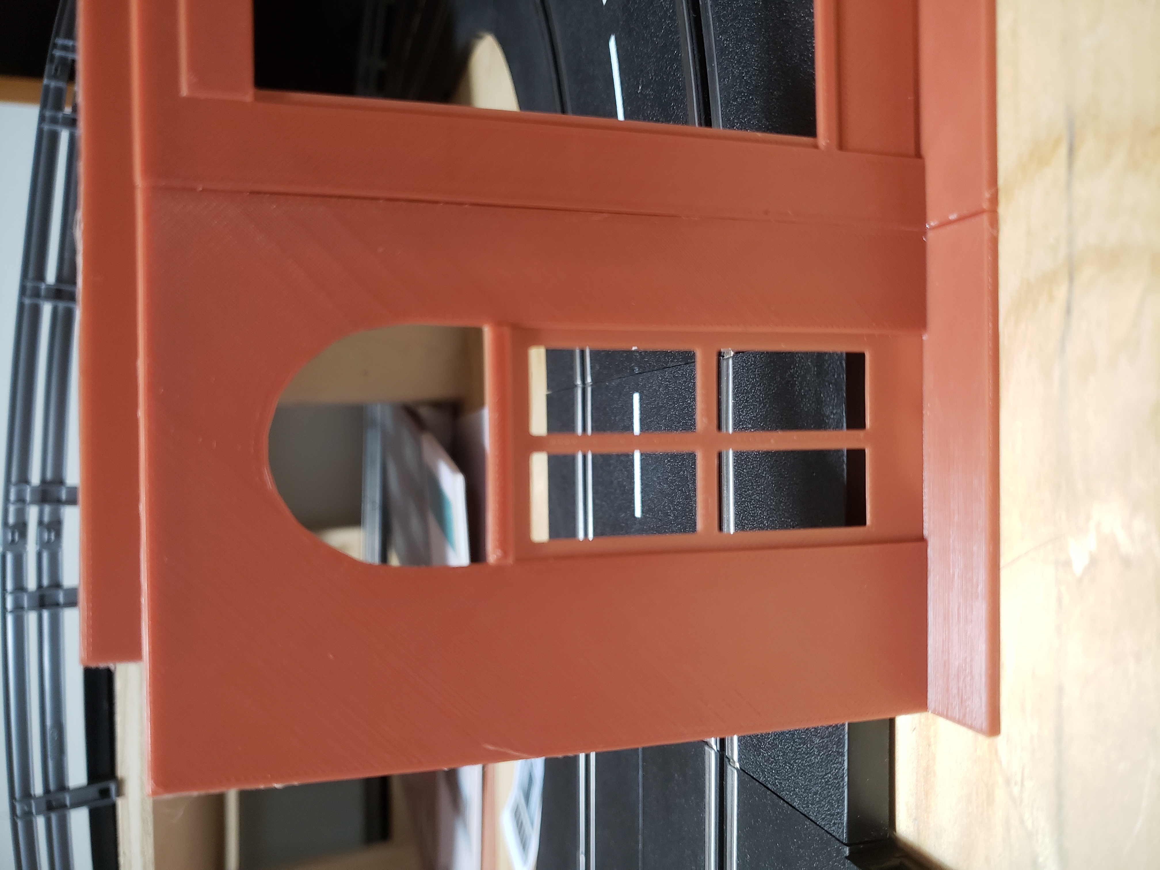 Stroker's 1/32 Slot Car scenery building side entrance door