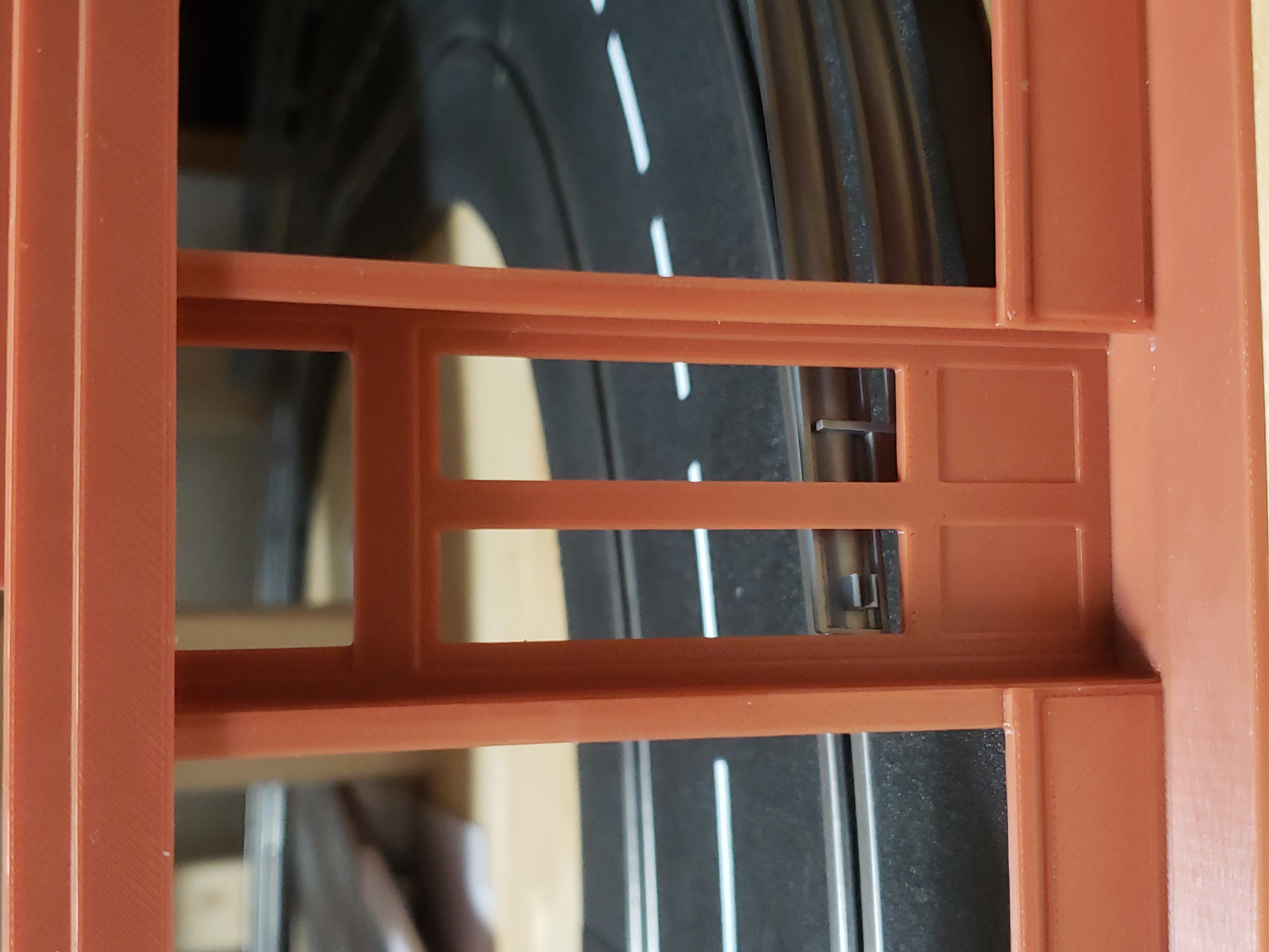 Stroker's 1/32 Slot Car scenery building recessed door