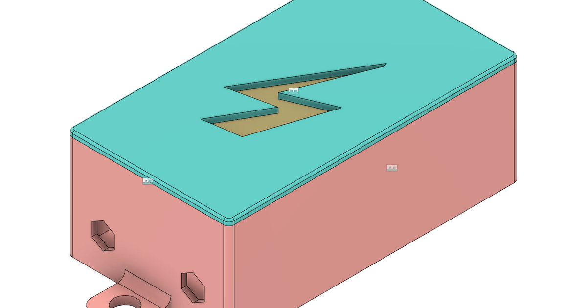 Buck Converter (LM2596) Enclosure (v2) by Yoann Download free STL