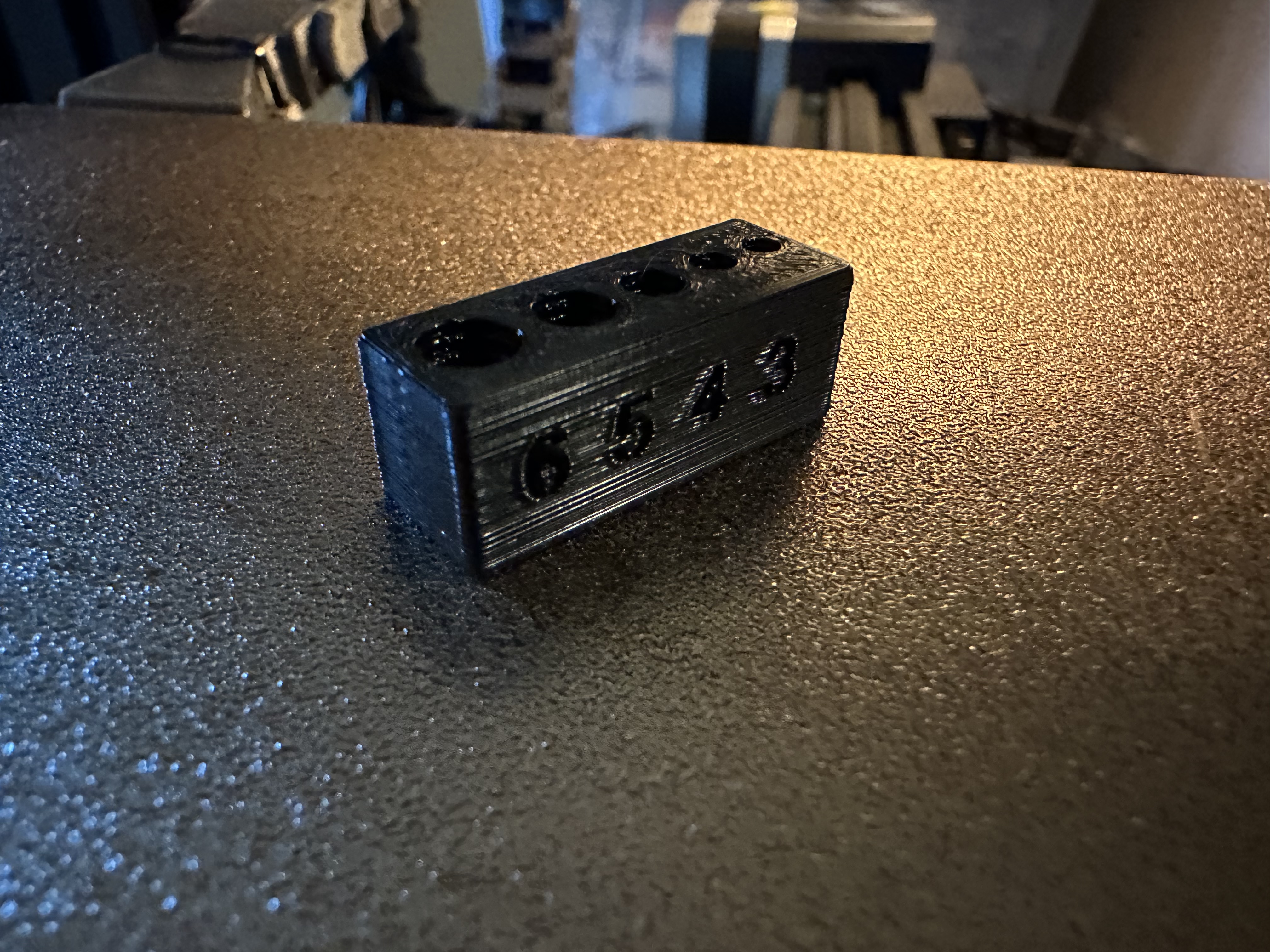 Miniatura 2 do modelo 3D Metric Thread Test