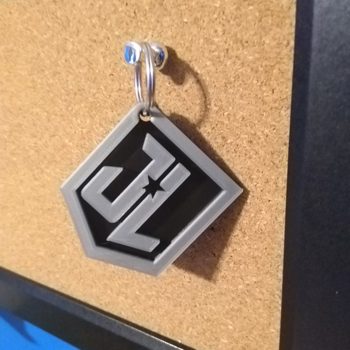Zach Snyder's Justice League Logo Keychain