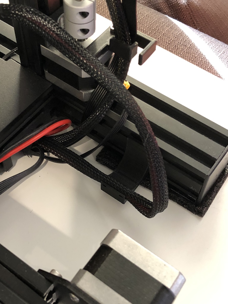 Ender 3 Bed cable guide by ItsVRK Download free STL model