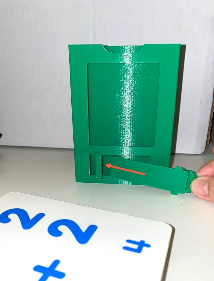 Math Flashcard Holder with Sliding Window by Y.woo