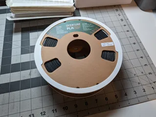 Free STL file Eryone Cardboard Spool Rim for Bambu Lab AMS 🥼・3D