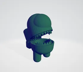 Free STL file GIGACHAD - Head 🇹🇩・3D printer model to download