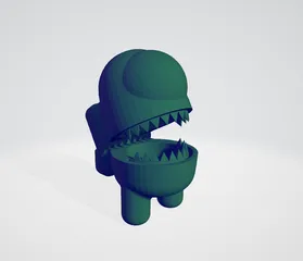 Gigachad Head by Bogeno, Download free STL model